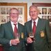 <Retiring Captain Phil Clegg and Club Captain for 2022, Graeme Evans